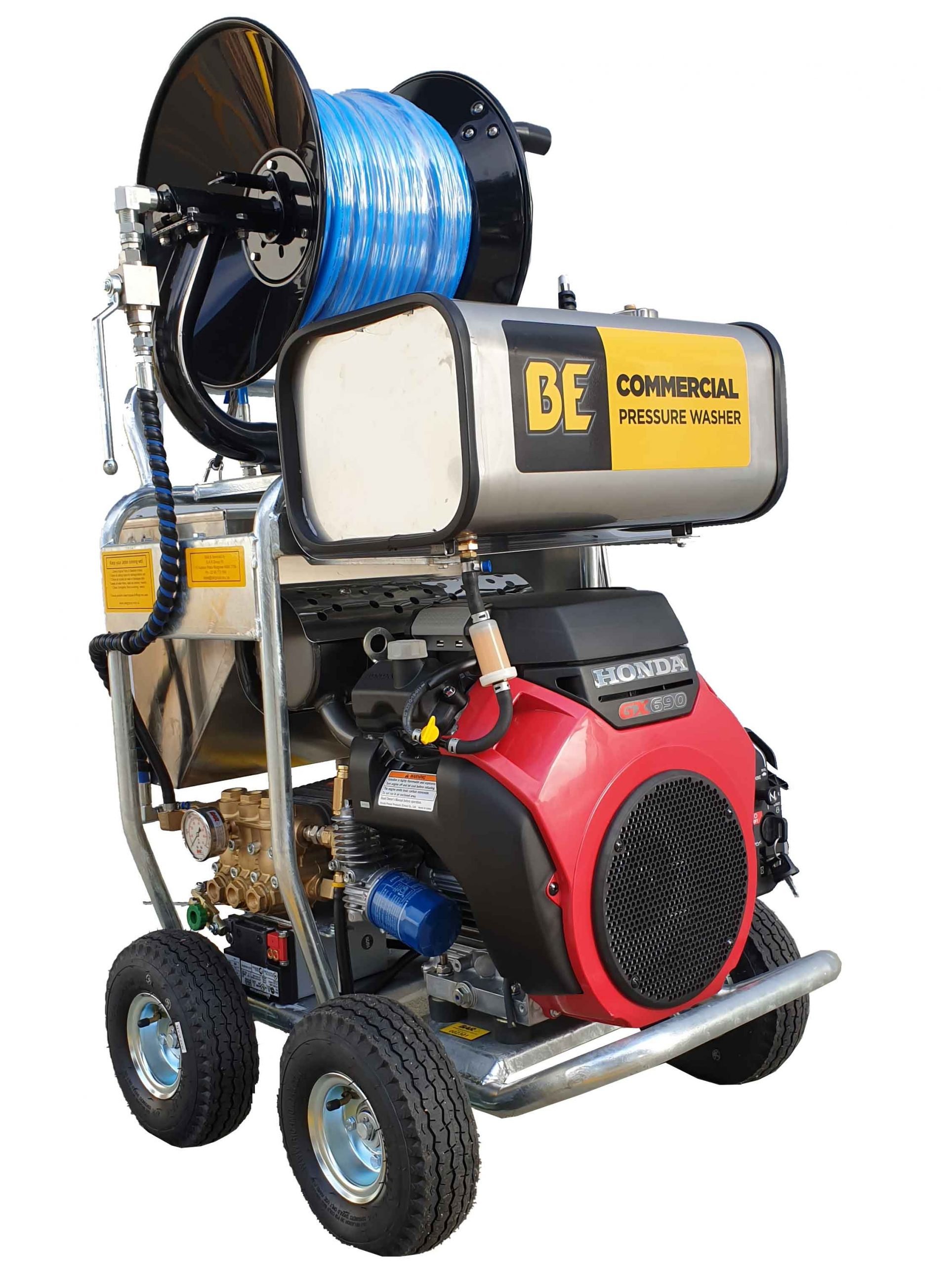 Petrol Jetter Drain Cleaner – Class B – Mobile [120 BAR5027CJ-HEAT]