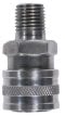 1/4" NPT Quick Connect Coupling - Economy [125 85.300.102S] [125 85.300.107S] - 1/4" NPT Male, Stainless Steel