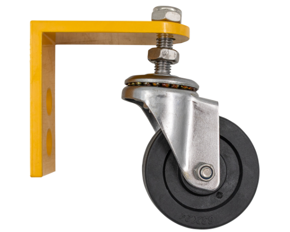 WAW Wheel & Yellow Bracket (x1) [125 85.790.030]