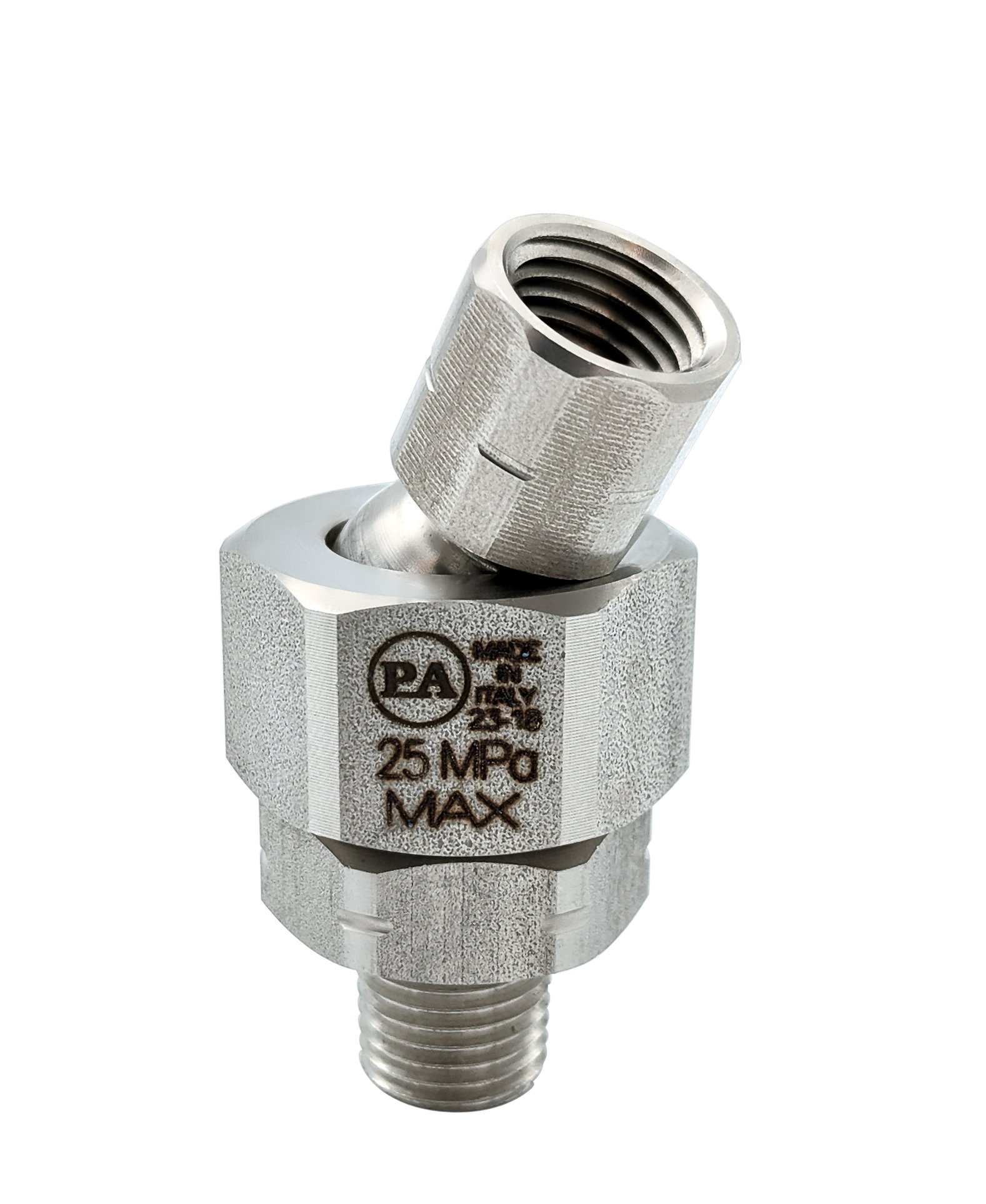 Adjustable angle coupling 1/4"[145 26.1700.00]