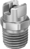 1/4" NPT Screw On 25º “Fan” Flushing Nozzle - BAR - 010