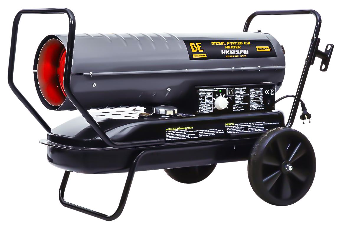 Diesel Fired Forced Air Heater - 37 kW (125,000 BTU) Output [PIN HK125FW]