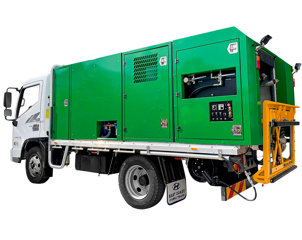 Bin Cleaning Truck System
