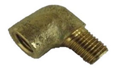 Male & Female Cast Elbow Brass