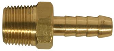 Male Hose Barb Brass
