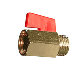 3/4" M/F Budget Mini Ball Valve [23-BMBM12]