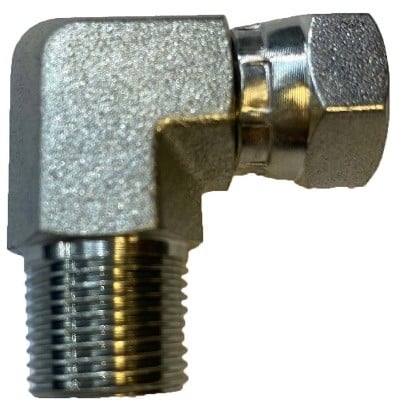 Female/Male Swivel Elbow Steel