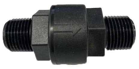 Softwash Check Valve 1/2" Male(Inlet)/Male [6853390]