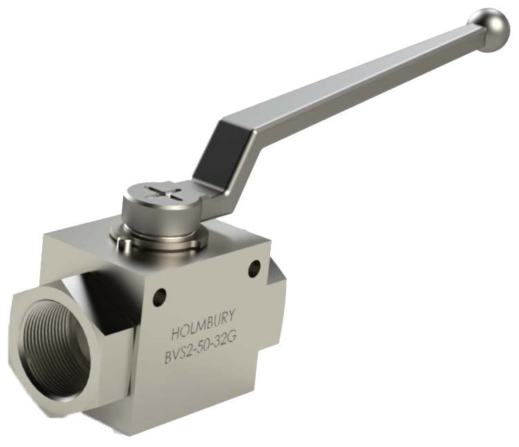 HP Ball Valve 2Way Holmbury 1/4" [BVB-08]