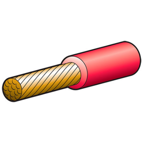 6 B&S Single Core Battery Cable - 30 M - Red[163 ACX0903]
